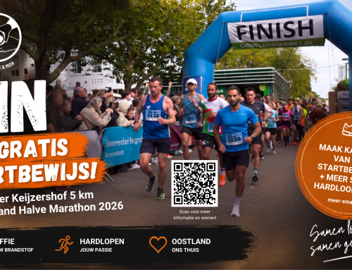 Win een gratis startbewijs voor De Optieker Keijzershof 5 km! Oostland Halve Marathon 2026