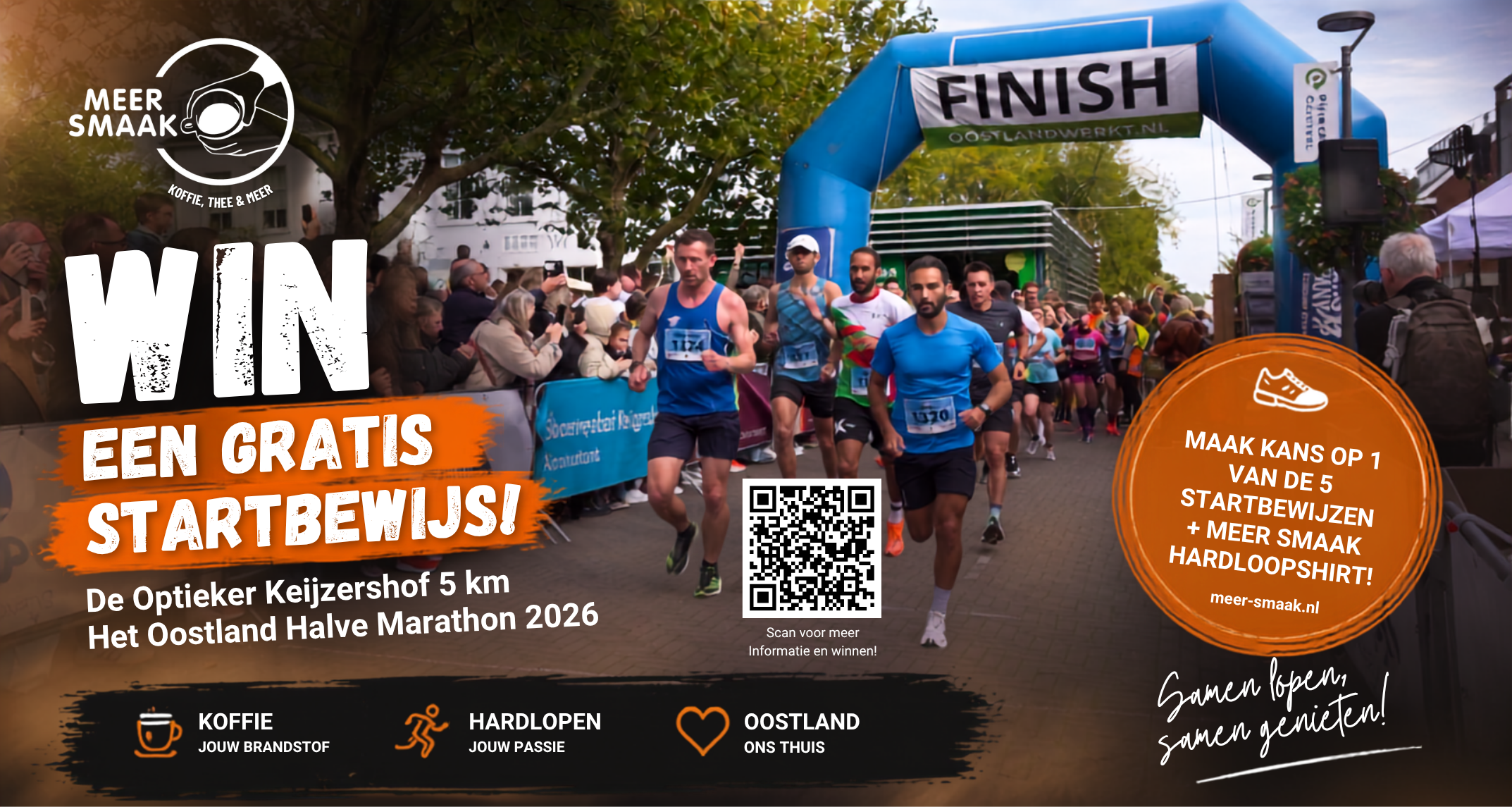 Oostland Halve Marathon Meer Smaak Team