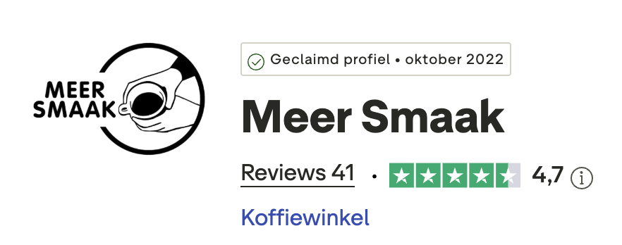 Meer Smaak Reviews op Trustpilot