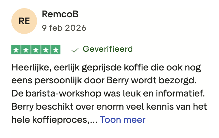 heerlijk koffie