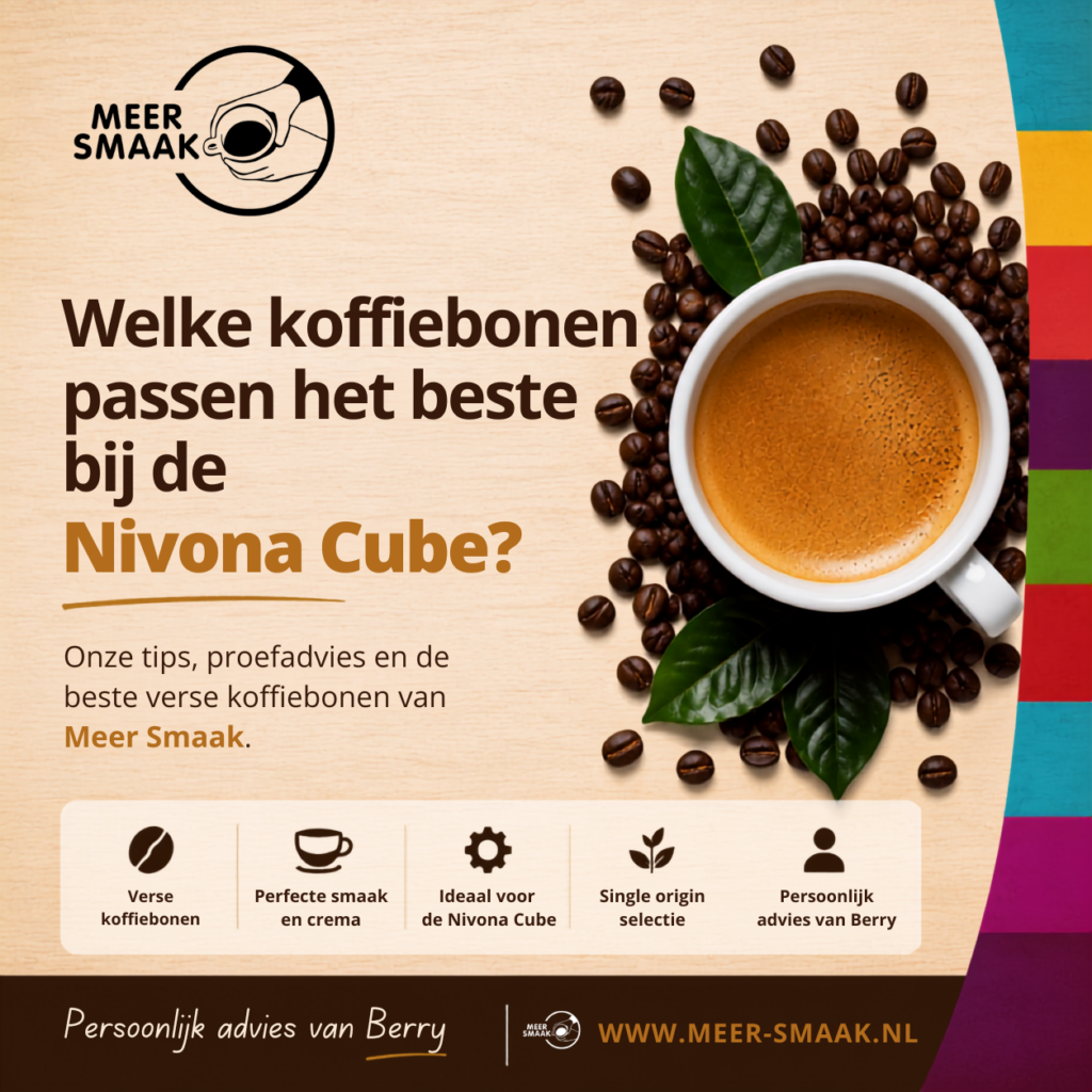 Nivona cube koffiebonen Meer Smaak Nivona cube koffiebonen