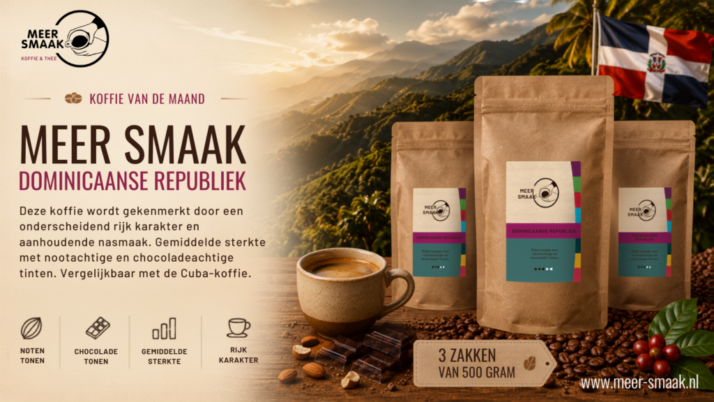 Meer Smaak Dominicaanse Republiek koffiebonen